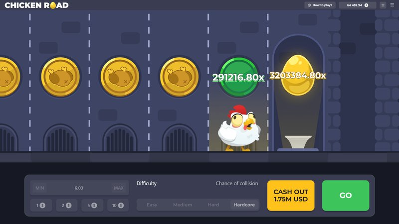 Chicken road game in Spain
